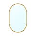 Lize wandspiegel ovaal goud - 80 x 50 cm