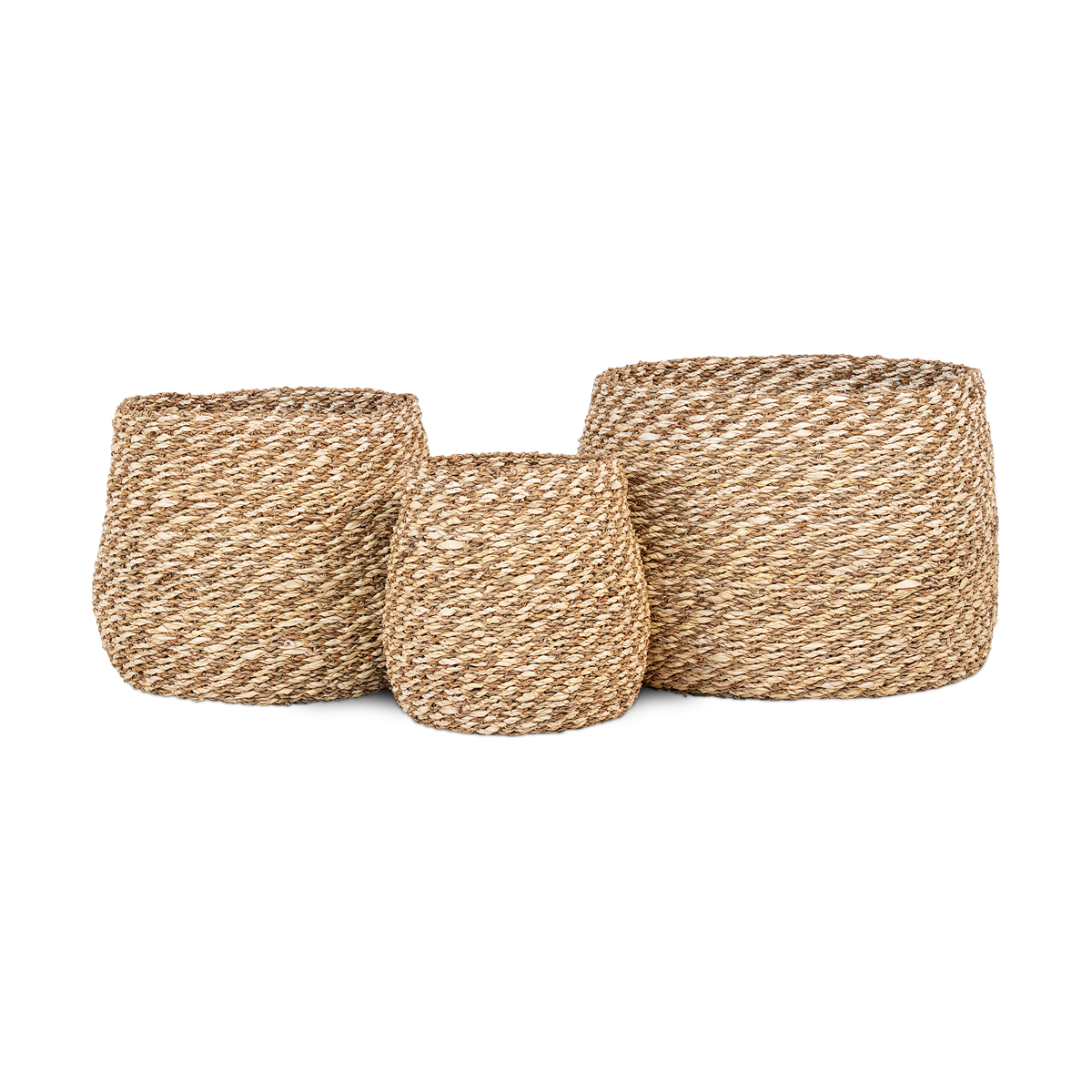 Josje opbergmanden bruin - set van 3