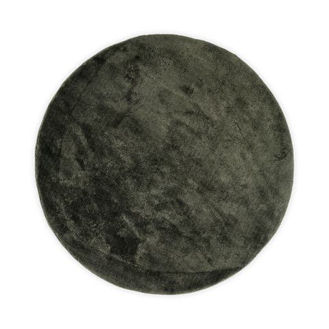 Yfke vloerkleed groen - Ø160 cm