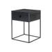 Karen metalen nachtkastje zwart - 40 x 40 cm