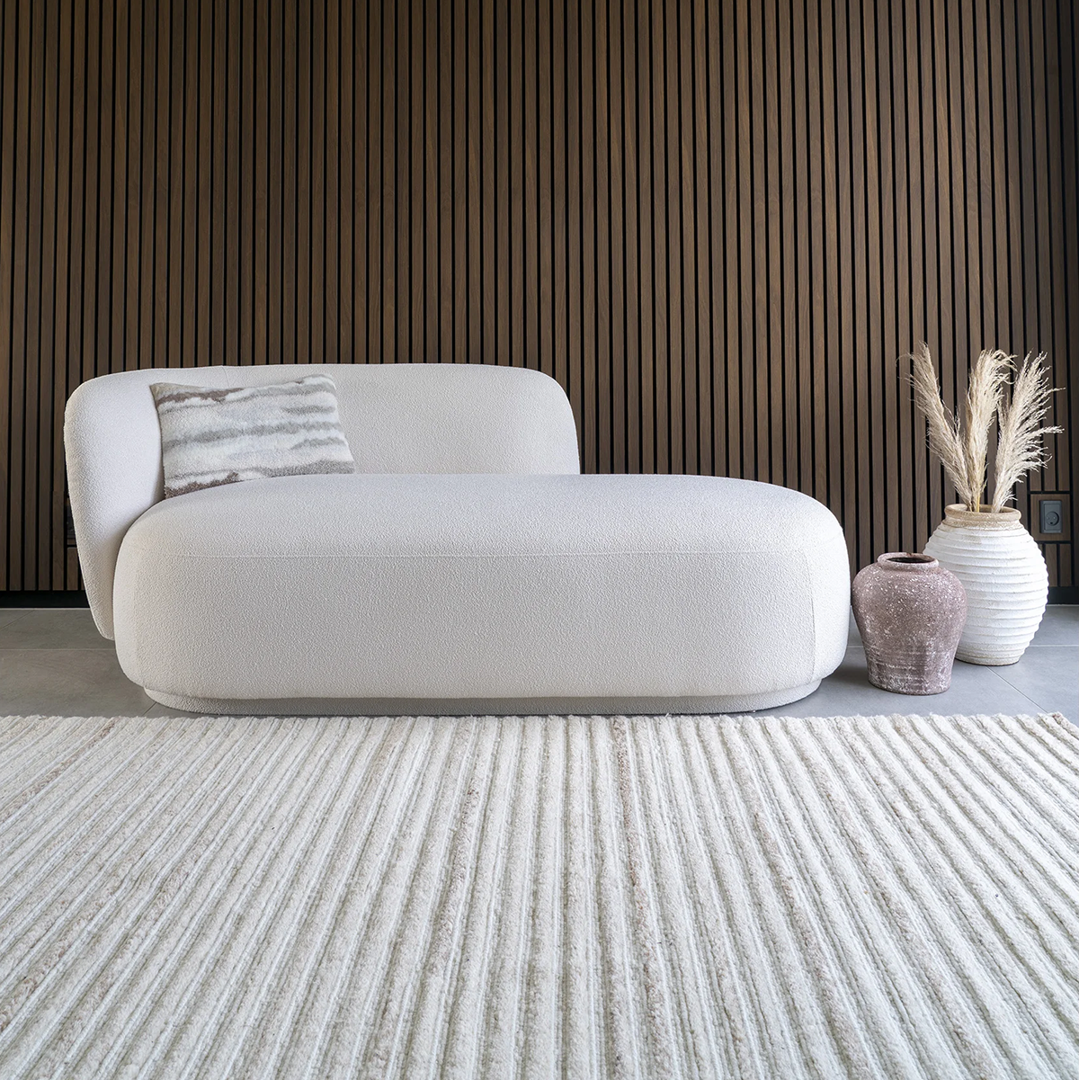 Maureen wollen vloerkleed ivoor - 200 x 300 cm - groot - woonkamer - creme - beige - kopen - slaapkamer  - scandinavisch - handgeweven