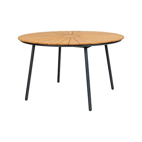 Matteo ronde tuintafel bruin - Ø130 cm