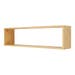 Koen bamboe wandplank naturel - 70 x 15 cm