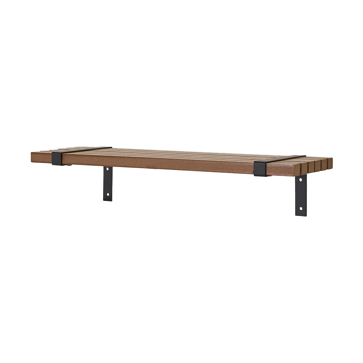 Artichok Avery houten wandplank naturel - 50 x 15 cm