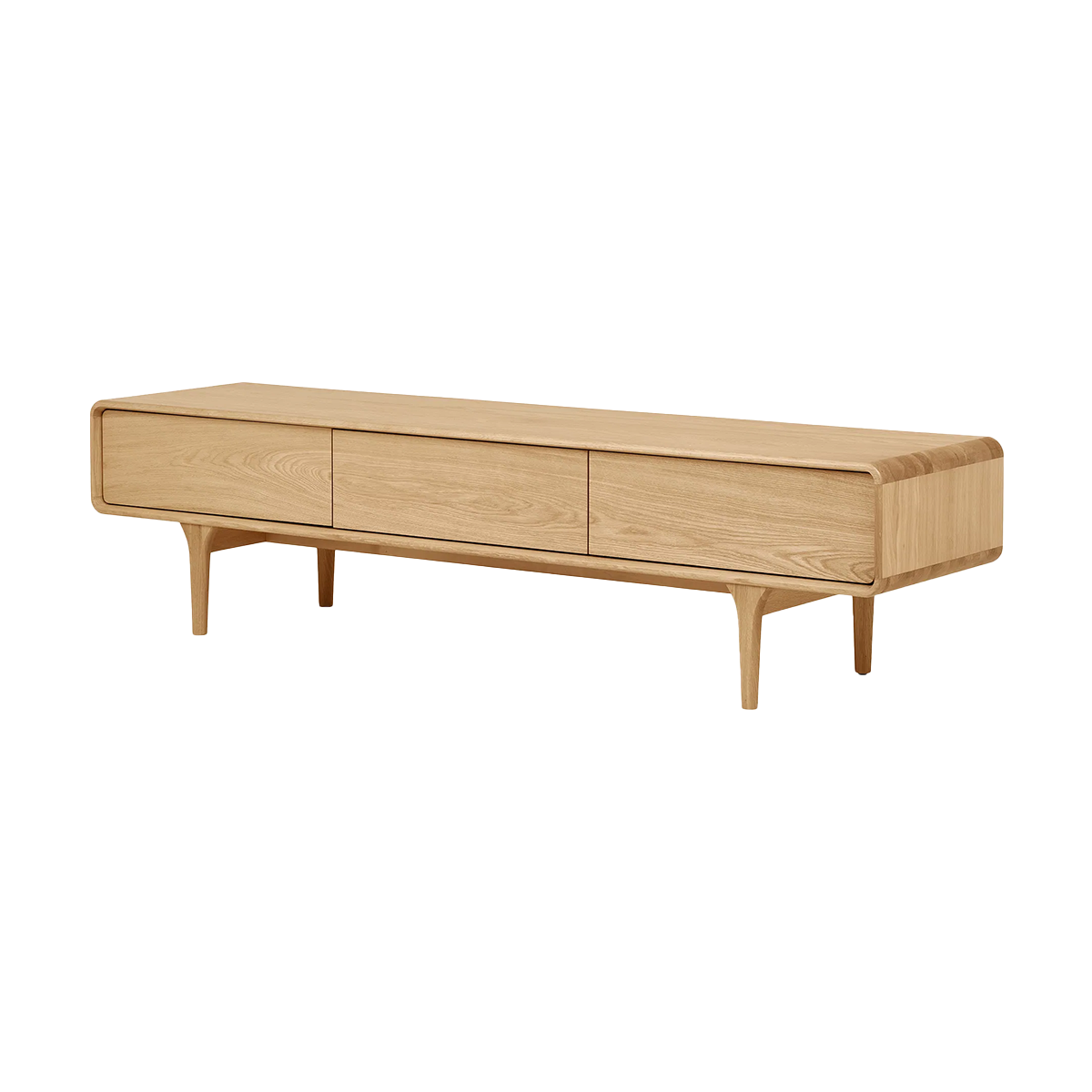Artichok Mels eikenhouten tv meubel naturel - 180 x 45 cm