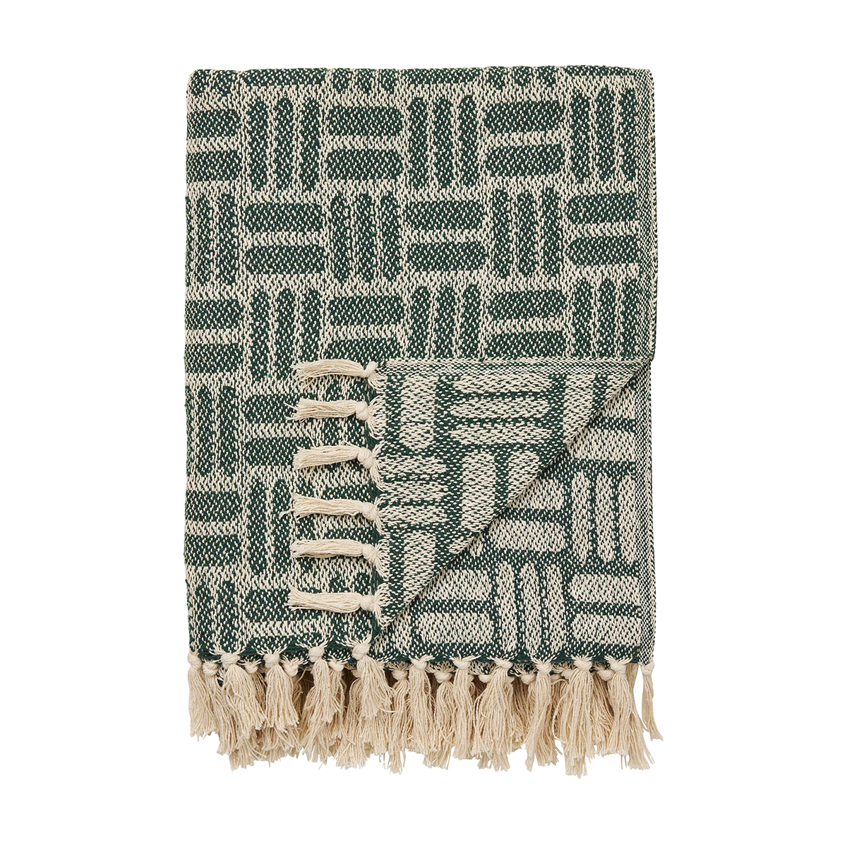 Artichok Amina plaid groen - 180 x 130 cm