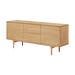 Mels eikenhouten sideboard naturel - 180 x 75 cm