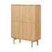 Mels eikenhouten kledingkast naturel - 180 x 45 cm
