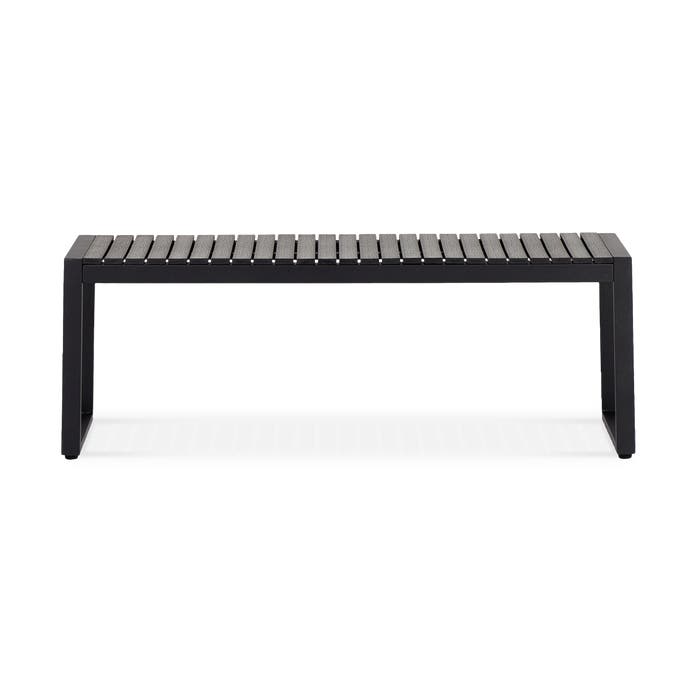 Job tuinbank zwart - 120 x 43 cm