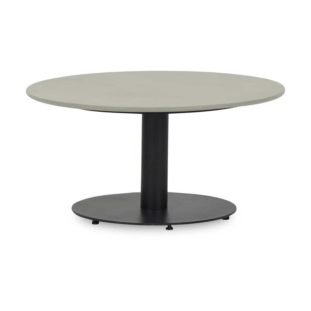 Rob tuin bijzettafel grijs - Ø70 cm