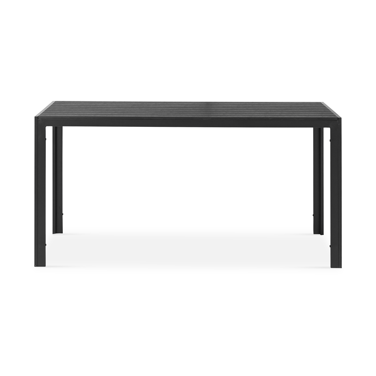 Stan tuintafel zwart - 150 x 90 cm
