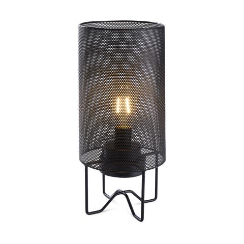 Tommy metalen tuinlantaarn zwart - Ø 15 x 35 cm