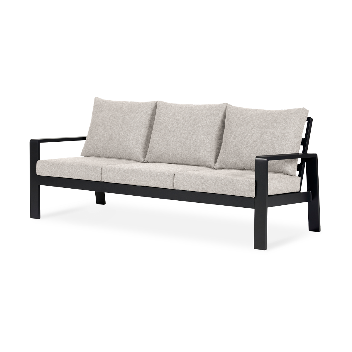 Tygo tuinbank zand - met zitkussens