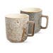 Noe stoneware mokken - set van 4 - 31 cl