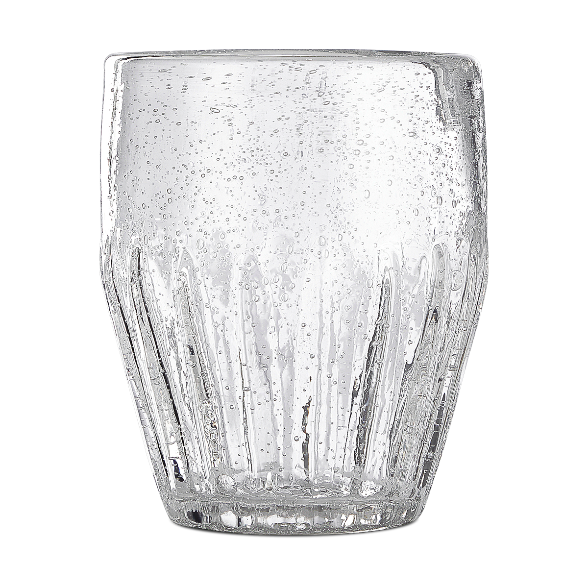 Lotus mondgeblazen waterglas transparant - set van 4 - 28 cl