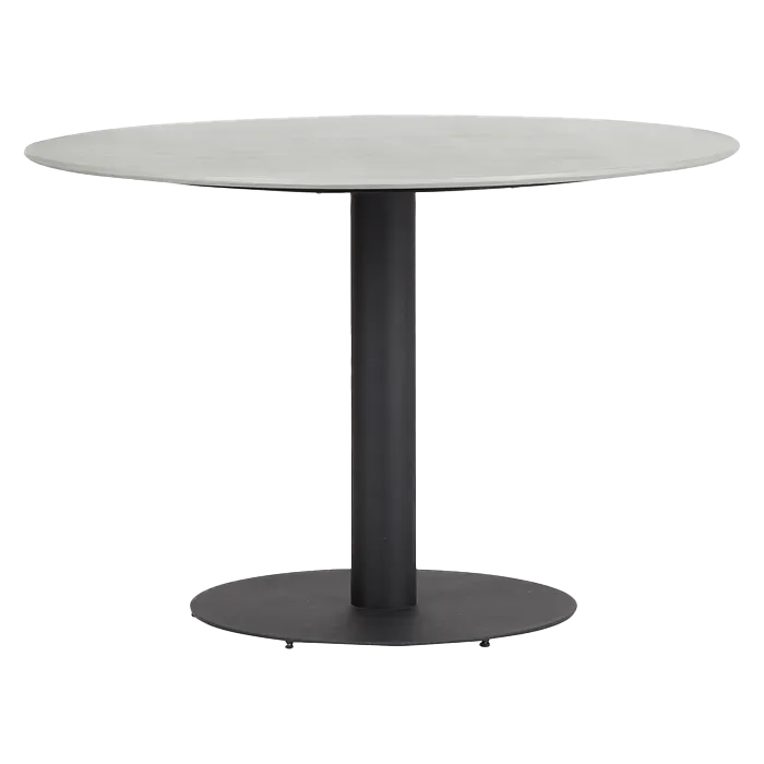 Jasper ronde tuintafel grijs - Ø110 cm