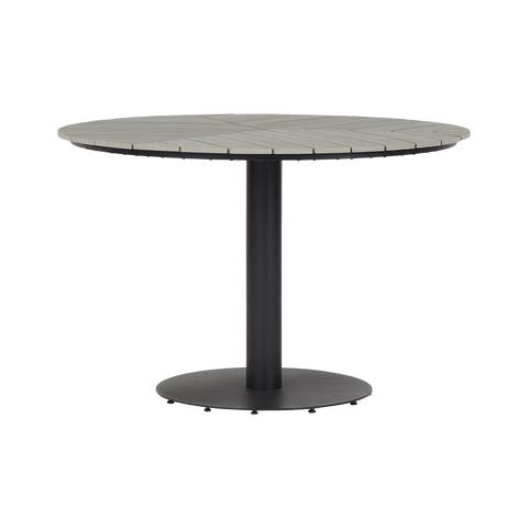Bente ronde tuintafel grijs - Ø 113 cm