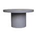 Aiden betonnen tuin salontafel grijs - Ø 78 cm