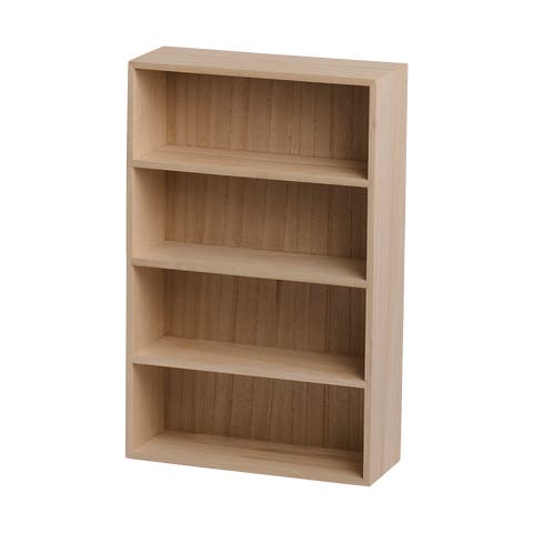 Maas houten wandkast naturel - 31 x 48,5 cm