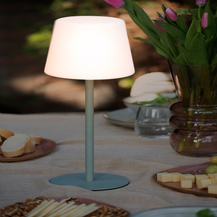 Outdoors tafellamp groen - buiten - mooie - buitenverlichting