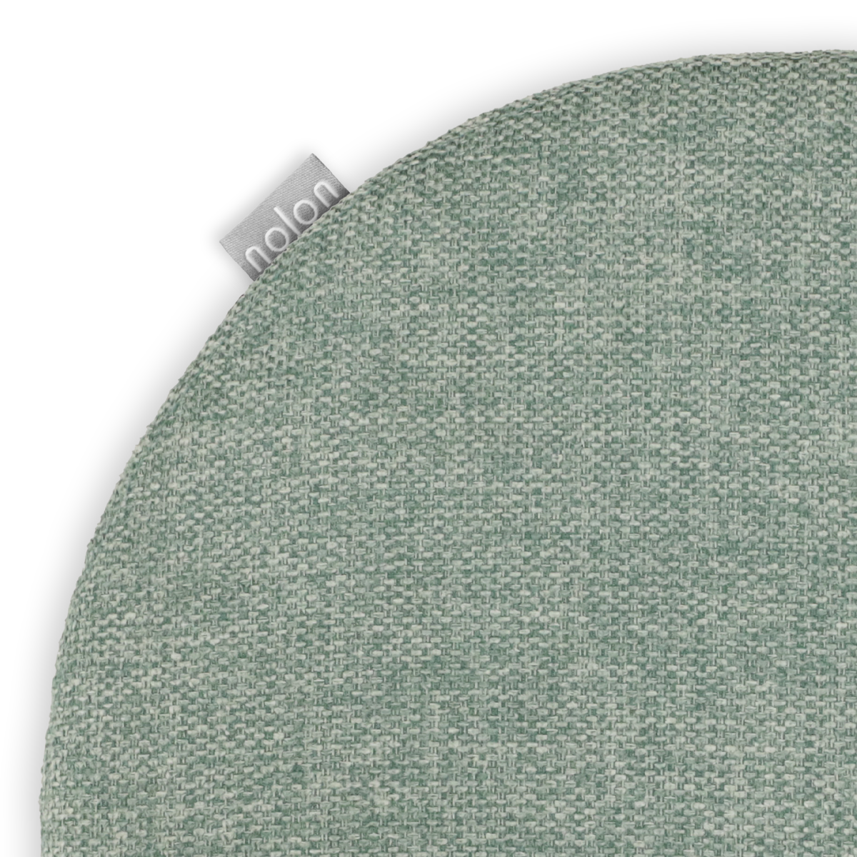 Lot zitkussen zacht groen  - stoelkussen - stoel - rond - binnen - eetkamerstoel - kuipstoel - anti slip