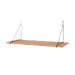 Mick houten wandplank naturel - 80 x 29 cm