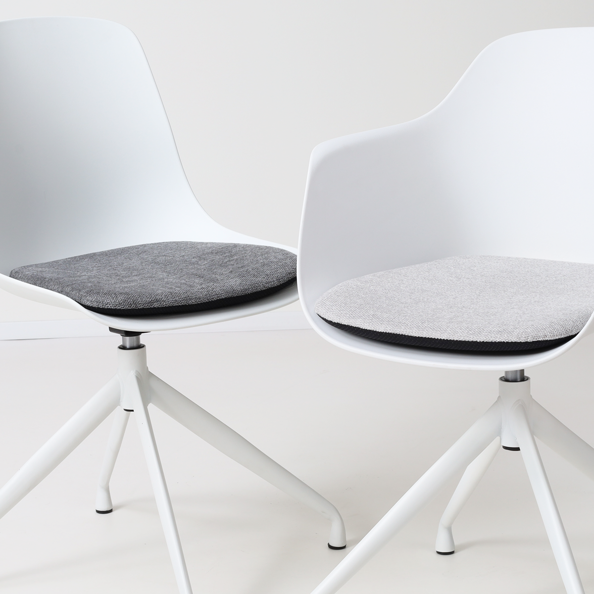 zacht zitkussen lichtgrijs Fem