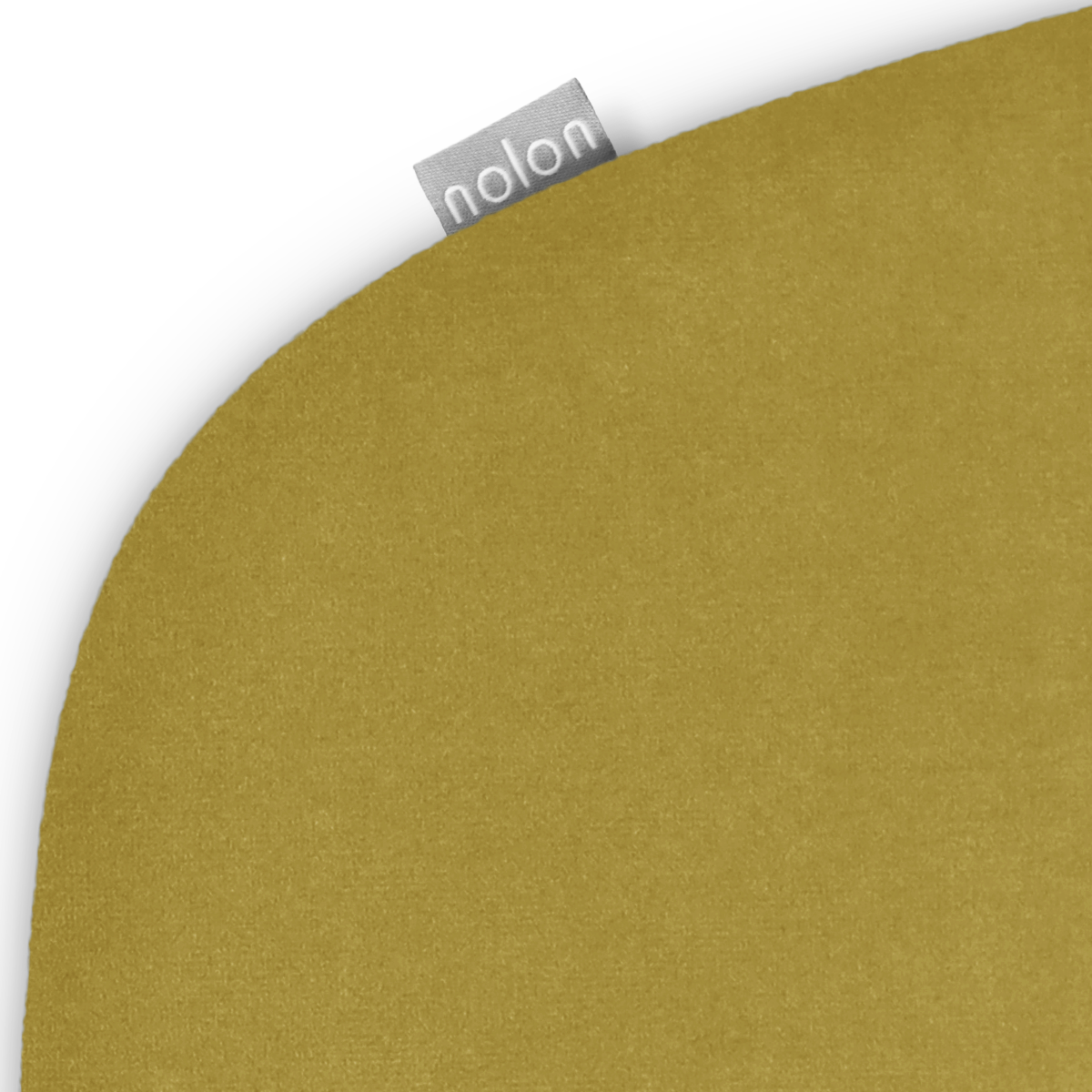 Fem zitkussen velvet avocado groen - anti-slip - stoelkussen