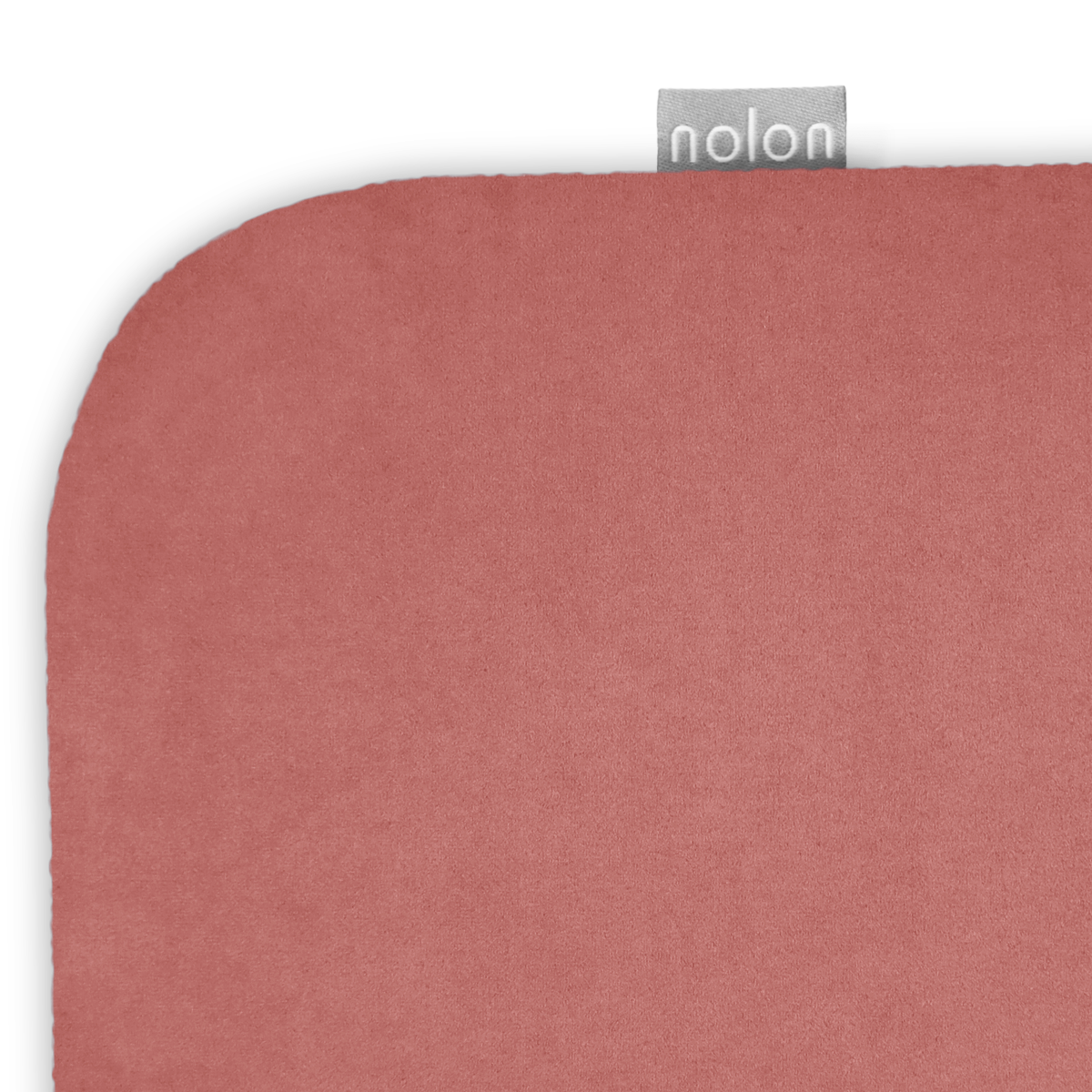 Jul zitkussen velvet roze - stoelkussen - stoel - vierkant - binnen - eetkamerstoel - kuipstoel - anti slip