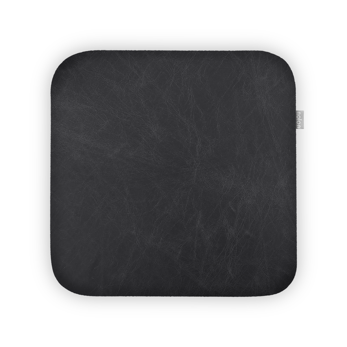 Jul zitkussen kunstleer zwart