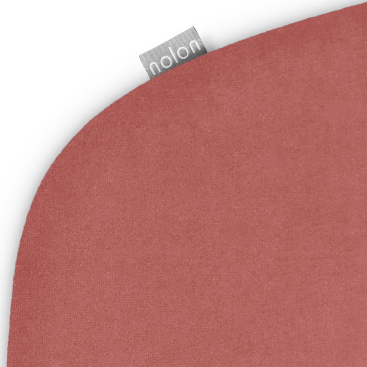 Fem zitkussen velvet roze - met anti-slip - stoelkussen - fluweel - velours