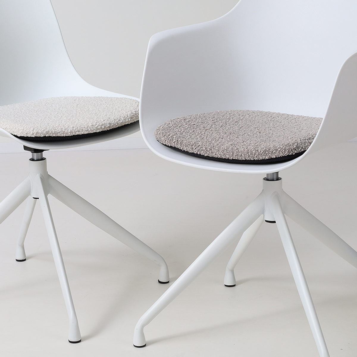 dik zitkussen - bouclé taupe Fem