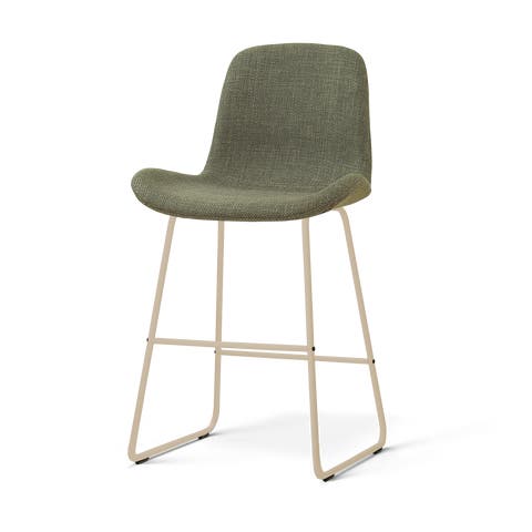 Nino-Fé barkruk forestgroen - beige onderstel - 65 cm