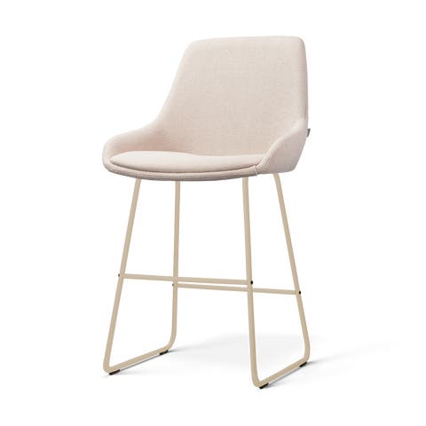 Nino-Isa barkruk beige - beige onderstel - 65 cm