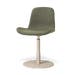 Niva-Fé draaibare tulp eetkamerstoel forestgroen - beige onderstel