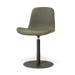 Niva-Fé draaibare tulp eetkamerstoel forestgroen - mat zwart onderstel