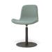 Niva-Fé draaibare tulp eetkamerstoel saliegroen - mat zwart onderstel