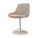 Niva-Isa draaibare tulp eetkamerstoel bruin - beige onderstel