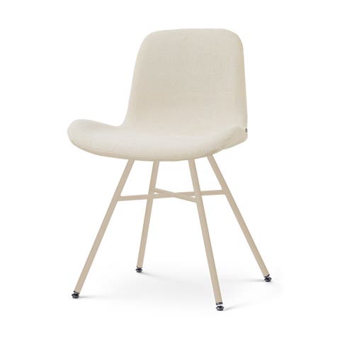 Noa-Fé eetkamerstoel cottonbeige - beige onderstel