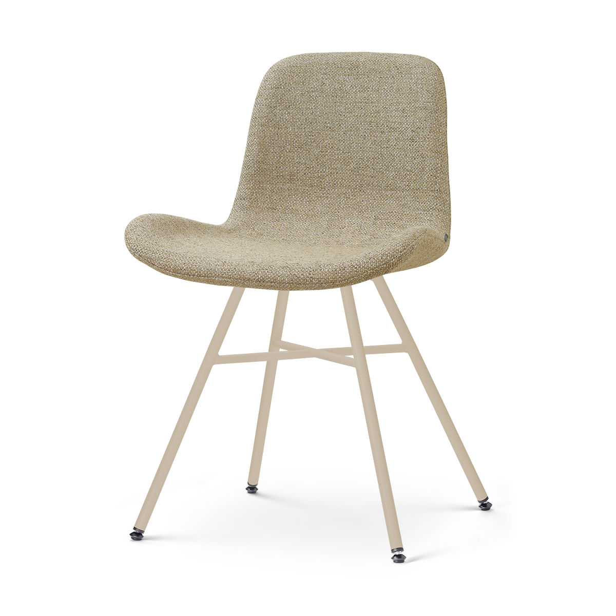 Noa-Fé eetkamerstoel taupe melange - beige onderstel