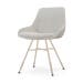 Noa-Isa eetkamerstoel beige gemêleerd - beige onderstel