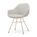 Noa-Mae eetkamerstoel beige gemêleerd - beige onderstel