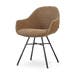 Noa-Mae eetkamerstoel bruin blend - zwart onderstel