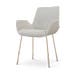 Nora-Eef eetkamerstoel beige gemêleerd - beige onderstel