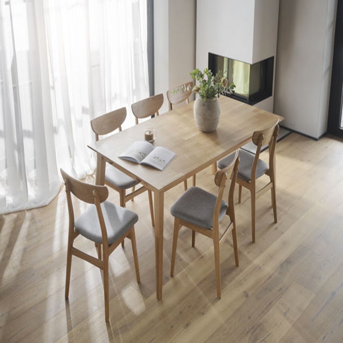 Filippa houten verlengstuk naturel voor Filippa eettafel - 50 cm - tafel - eetkamertafel - eikenhout - rechthoekig - scandinavisch - verlengbare eettafel