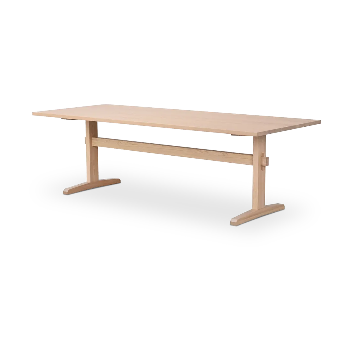 Westville houten verlengbare eettafel whitewash - 240 x 95 cm
