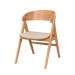 Waterton houten eetkamerstoel beige