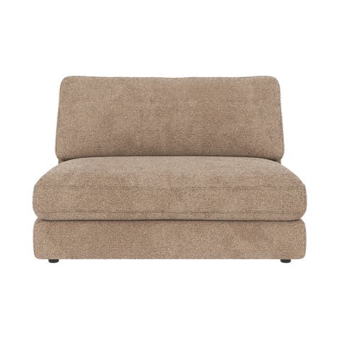 Duncan modulair bankelement taupe - 112 cm