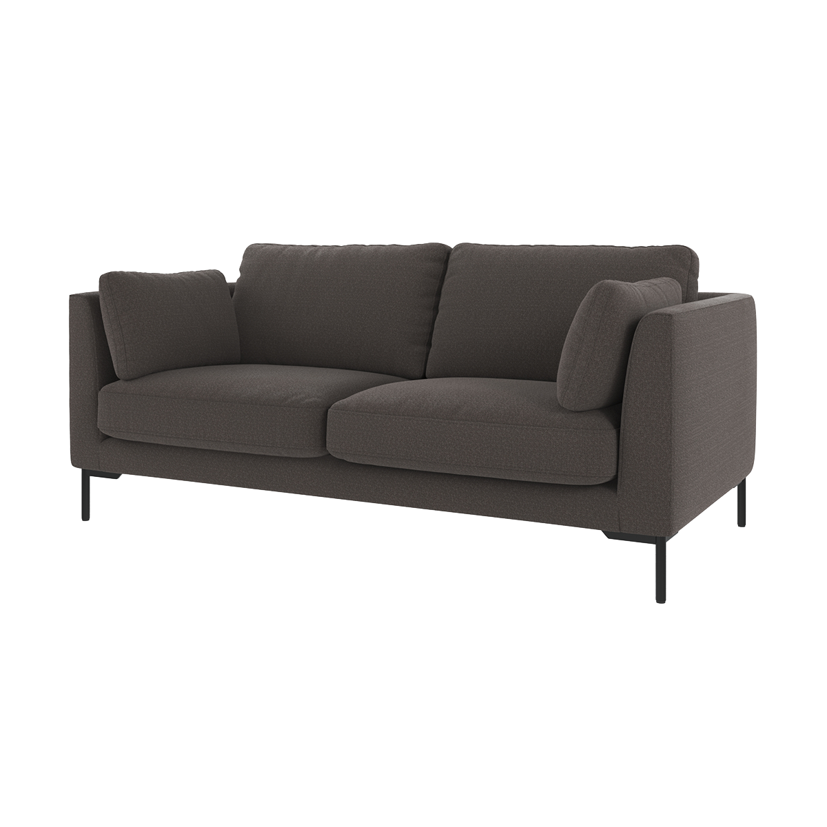 Corwin gestoffeerde 2.5 zitsbank antraciet - 238 cm