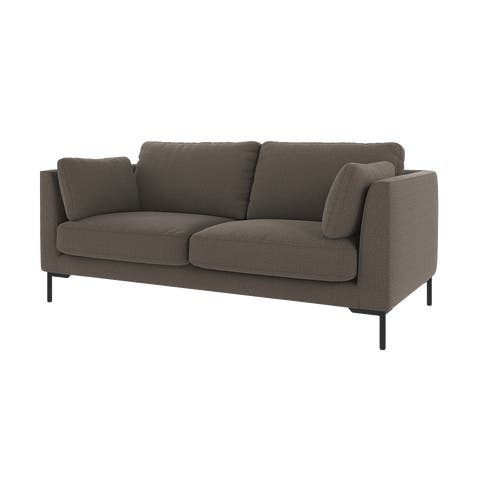 Corwin gestoffeerde 2.5 zitsbank grijs - 238 cm